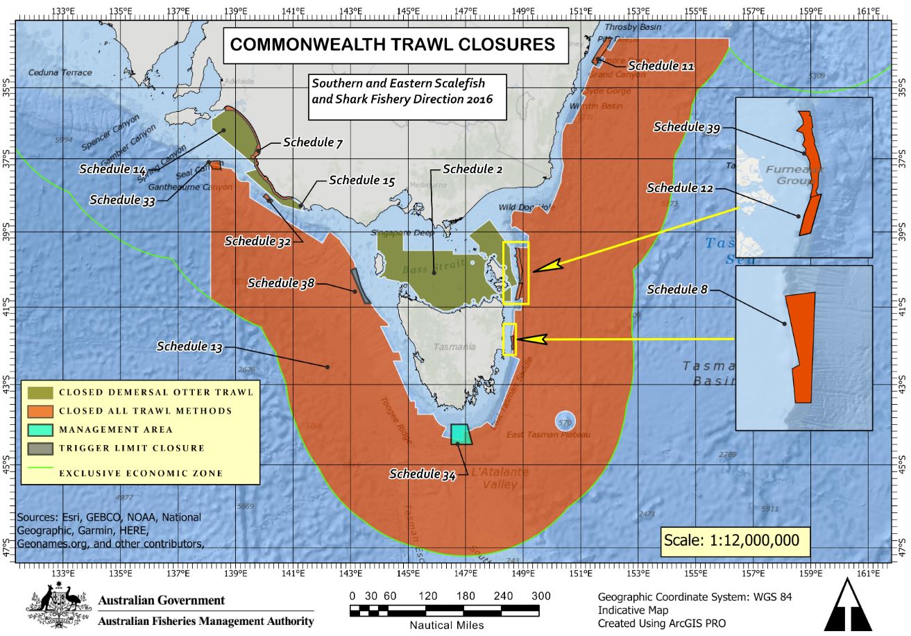 Shark hook closures map