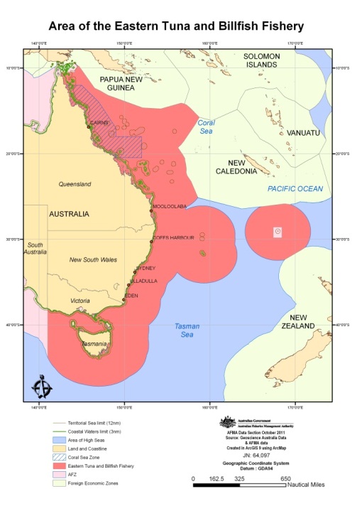 Area of the ETBF map