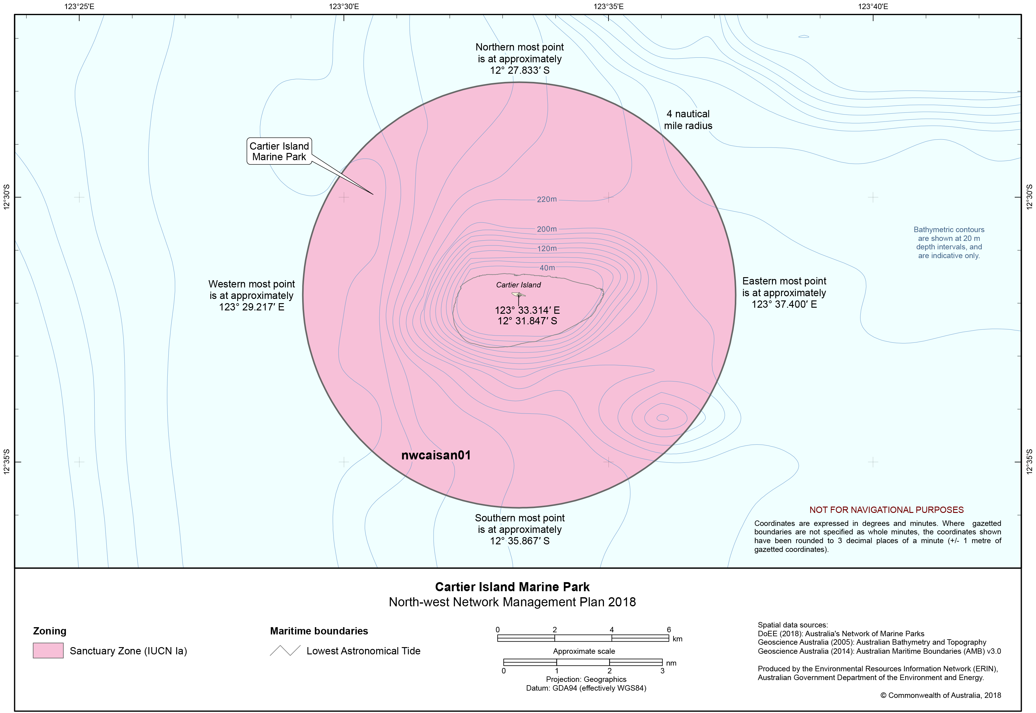 FNL map cartier island