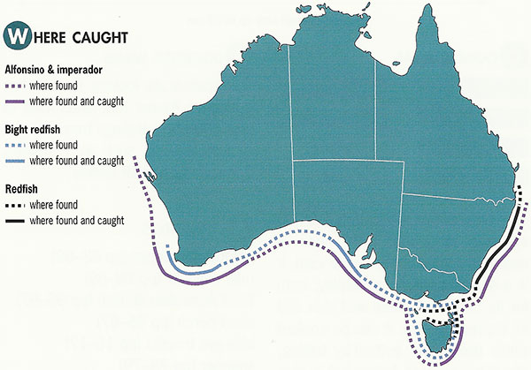 Redfish map