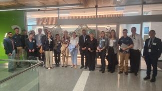 Participants in this year’s NSILP visit AFMA’s Canberra offices and learn about the organisation and its responsibilities.