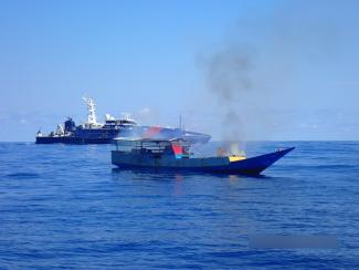 Indonesian fishing vessel