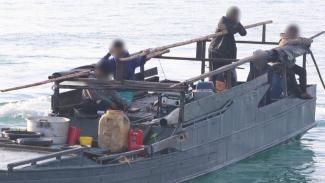 Image of apprehended vessel 16 September 2025